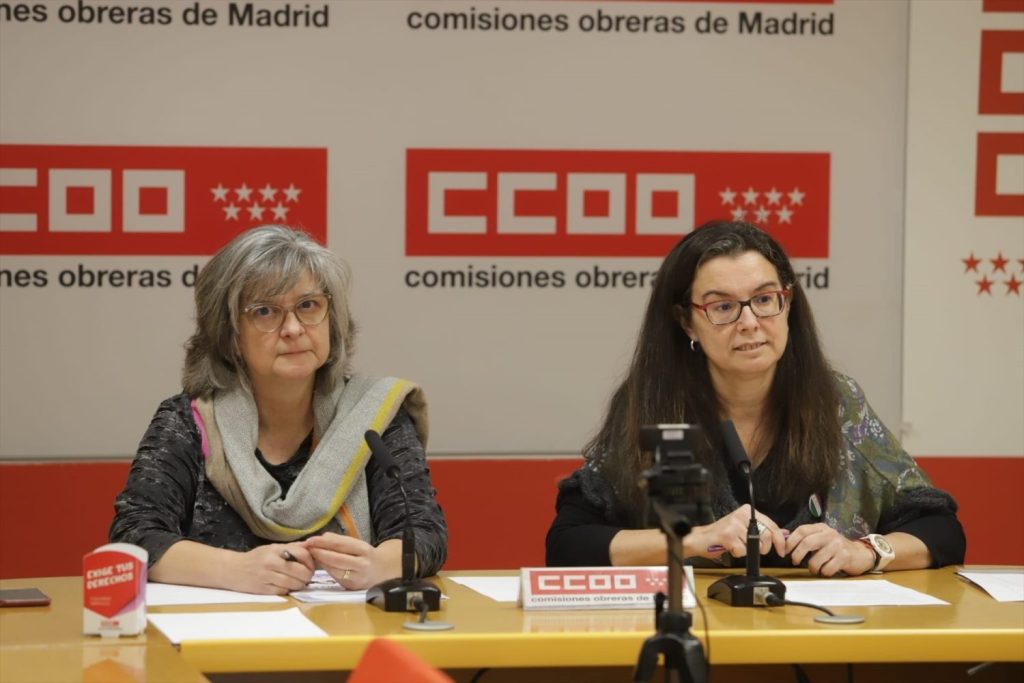 Sindicatos reprochan a la Comunidad la falta de avances en igualdad | Foto: CC. OO. MADRID