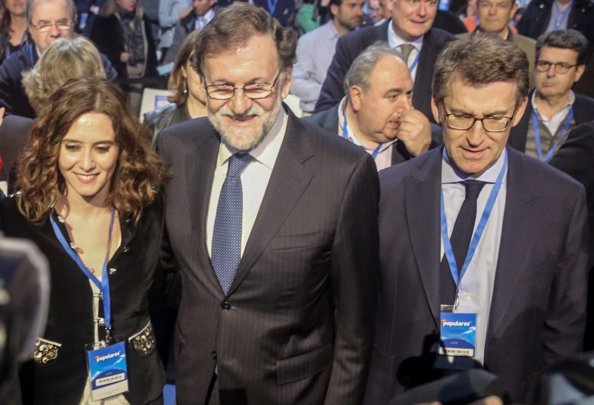 Rajoy afirma que le gustan Feijóo y Ayuso 