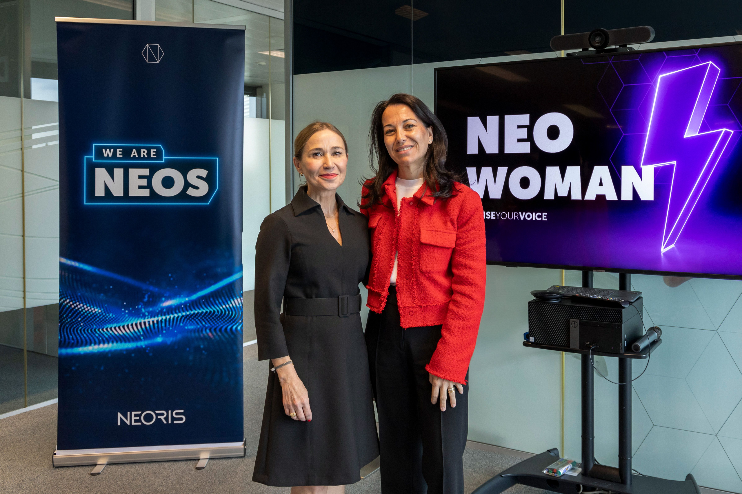 NEORIS se adhiere al Código de Buenas Prácticas de EJE&CON 1 Moncloa NP EJECON Mariajo Bastero y Cristina Valles scaled Moncloa