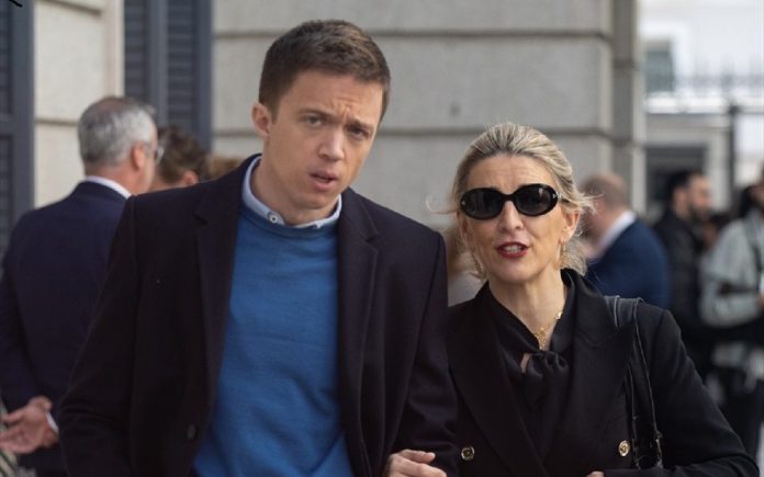 Íñigo Errejón y Yolanda Díaz.
