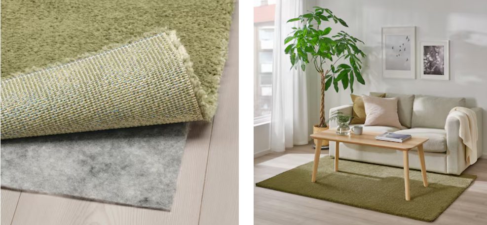 alfombra pelo corto ikea