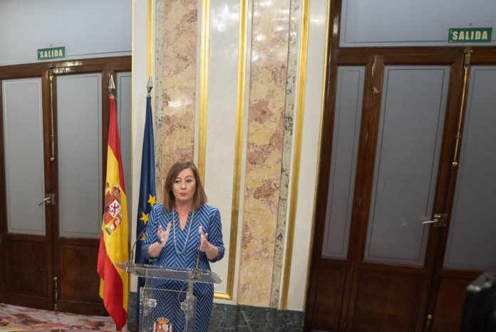 Francine Armengol, presidenta del Congreso.