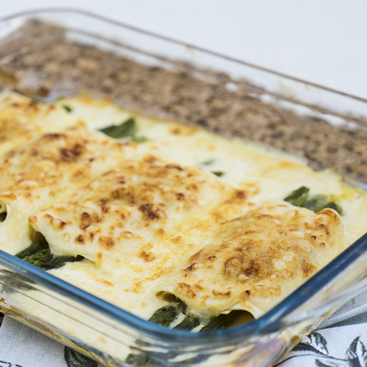 Canelones de espárragos al horno, una alternativa más sana para cocinar 1 Moncloa canelones esparragos Moncloa