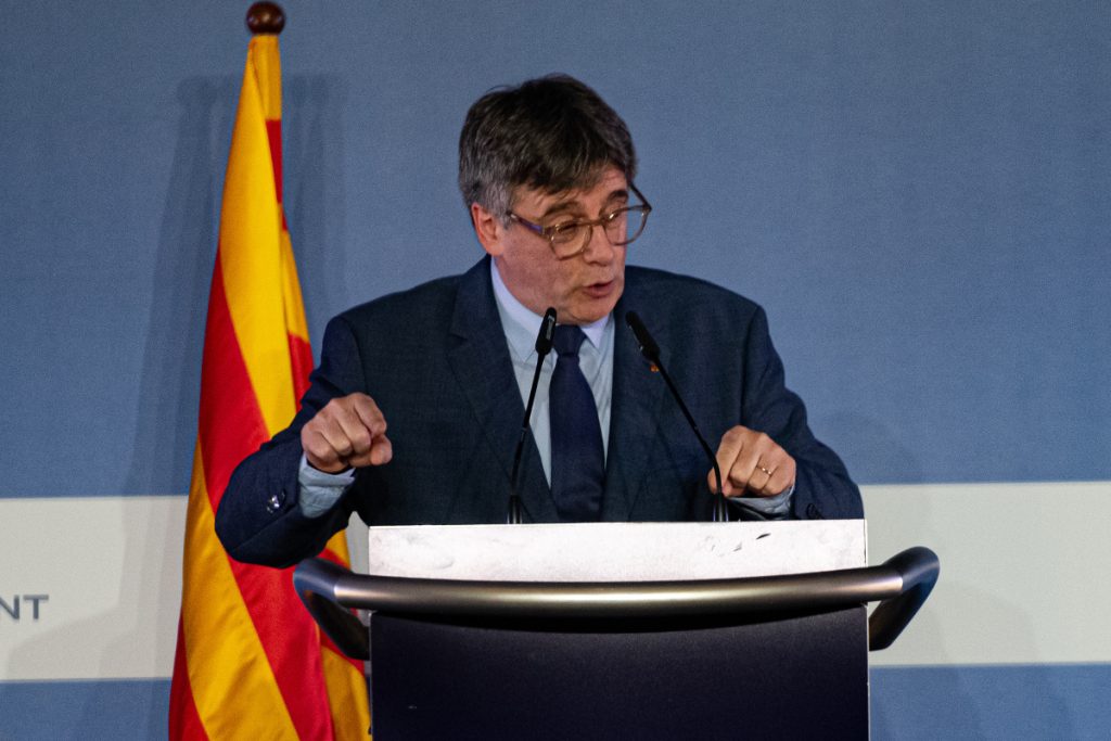 Carles Puigdemont, expresidente de la Generalitat