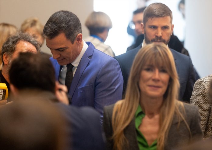 Begoña Gómez y Pedro Sánchez.
