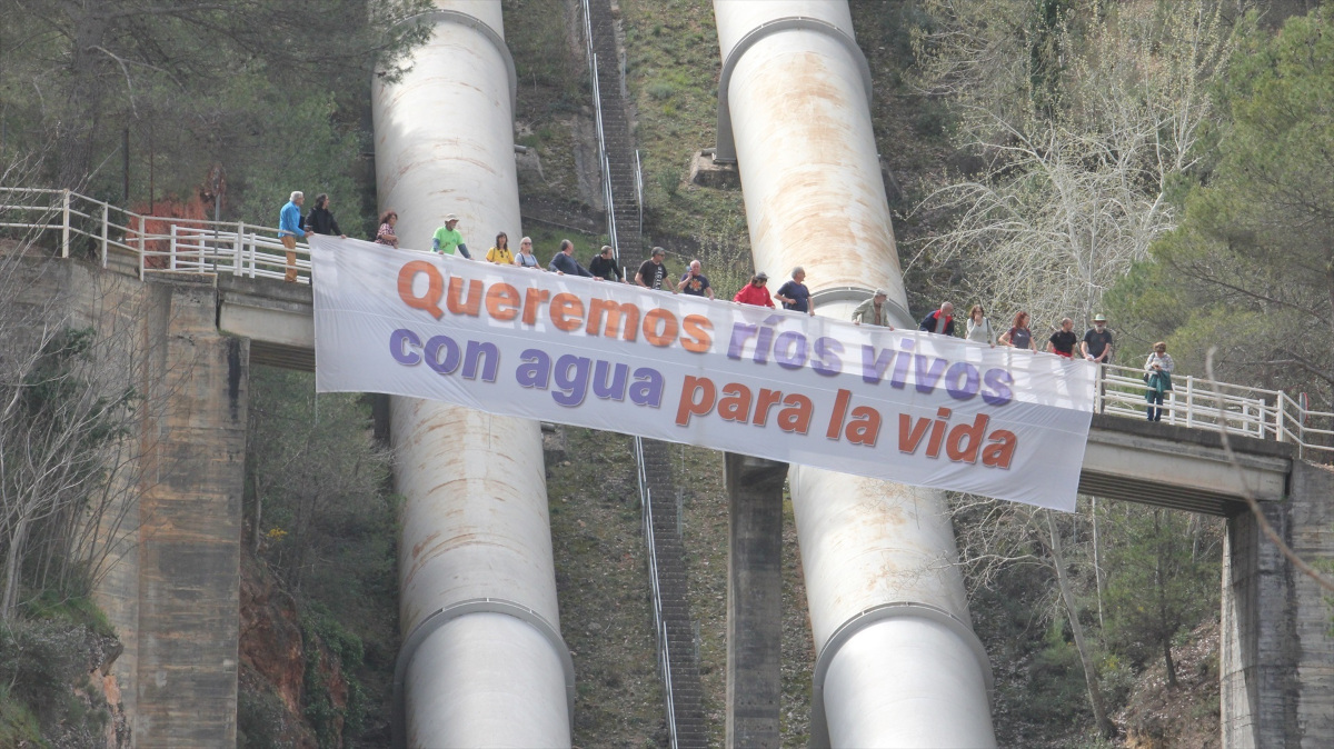 Los ecologistas presionan a los gobiernos contra el trasvase del Tajo al Segura.