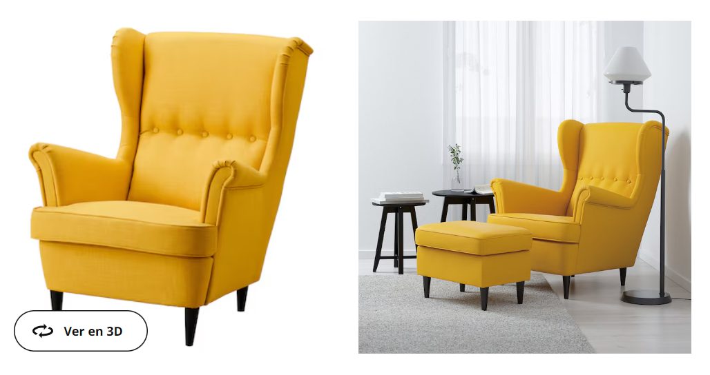 sillon orejero ikea