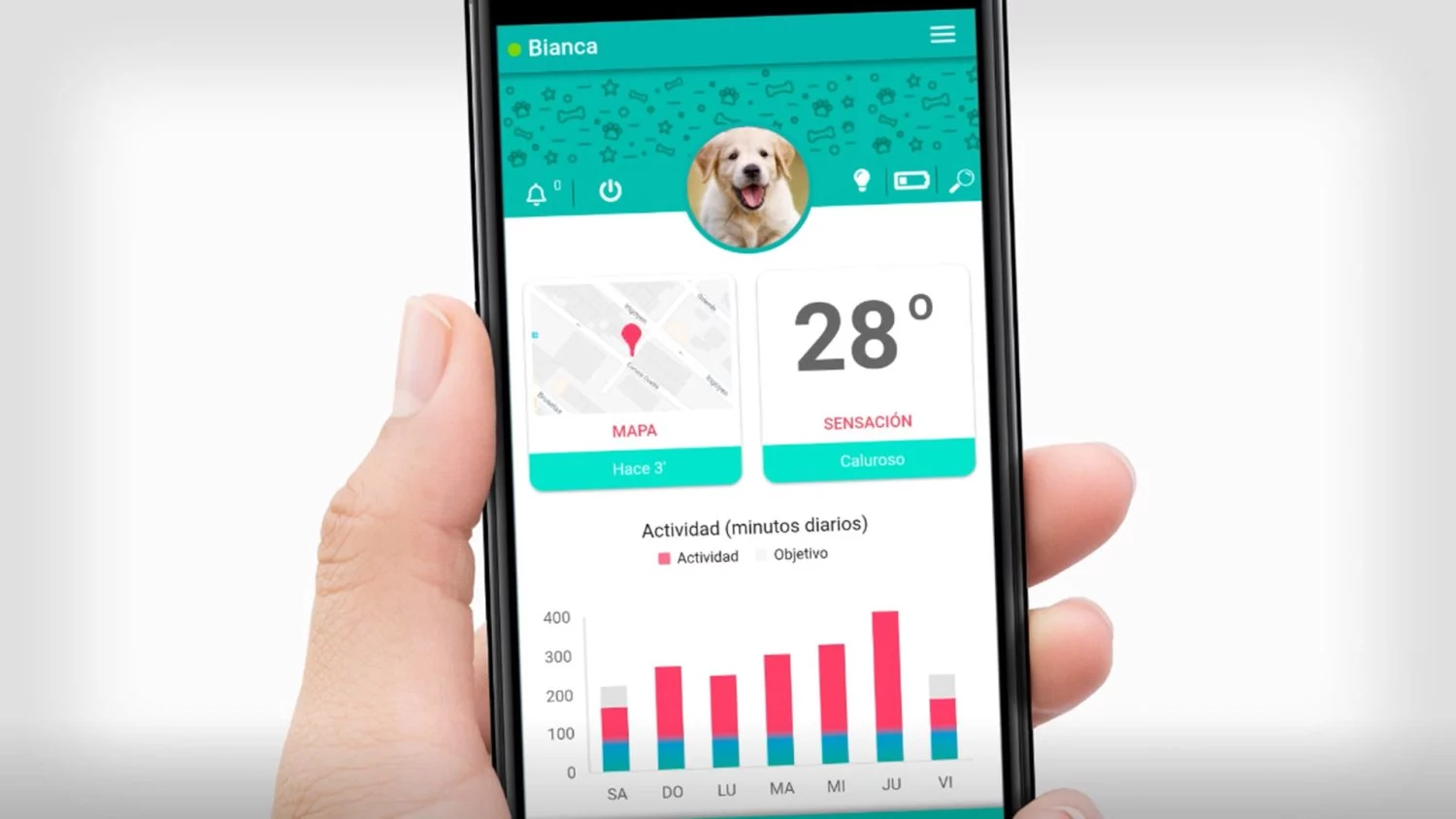 5 apps para rastrear a tu perro desde tu móvil