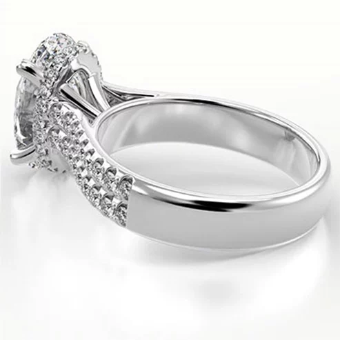 Diamantes de Corte Ovalado en Anillos de Compromiso: Lo Más Destacado para Ver en 2024 4 Moncloa Anillo de compromiso unico de diamantes de corte ovalado Moncloa
