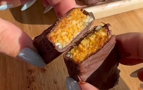 Cómo hacer estas barritas de chocolate y zapallo