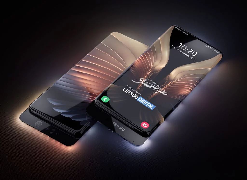 El video sobre el móvil transparente que se volvió viral ¿Existe? 1 Moncloa Samsung patentó un móvil con pantalla transparente