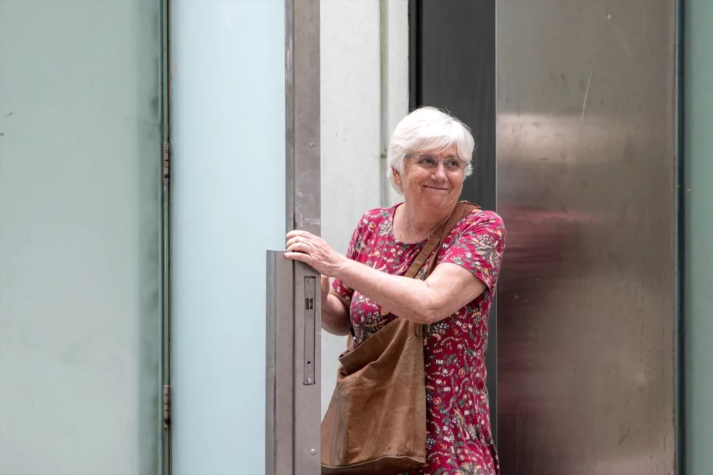 Puigdemont: "No negociaré nunca con ninguna formación de derecha extrema ni de ultraderecha" 1 Moncloa EuropaPress 5351683 eurodiputada clara ponsati salido libertad 1449 horas ciutat justicia Moncloa