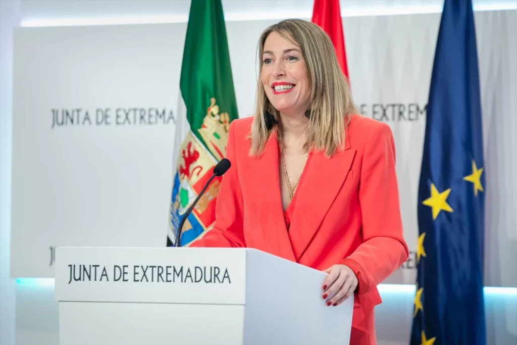 EuropaPress 5861893 presidenta extremadura maria guardiola comparecencia martes consejo Moncloa