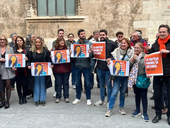 Concentración en Valencia por el archivo del Caso Oltra
