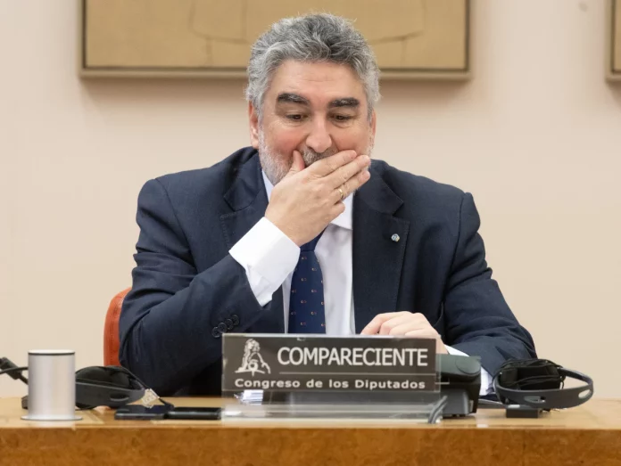 El presidente del Consejo Superior de Deportes, José Manuel Rodríguez Uribes, en el Congreso de los Diputados