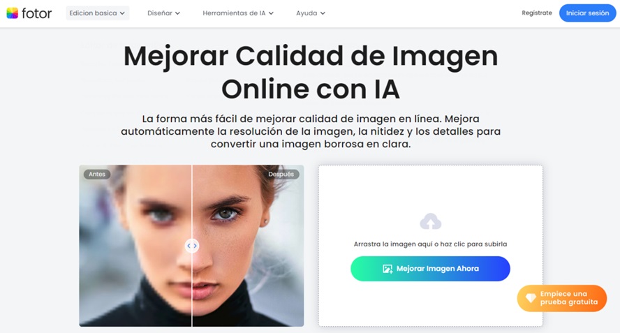 Desata tu potencial creativo con las herramientas de edición de fotos y capacidades de generación de imágenes IA 2 Moncloa Fotor. imagenes con IA Moncloa