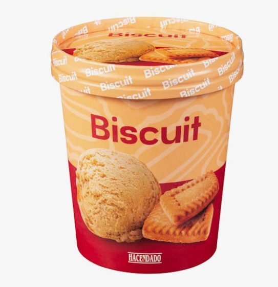 Helado biscuit Moncloa