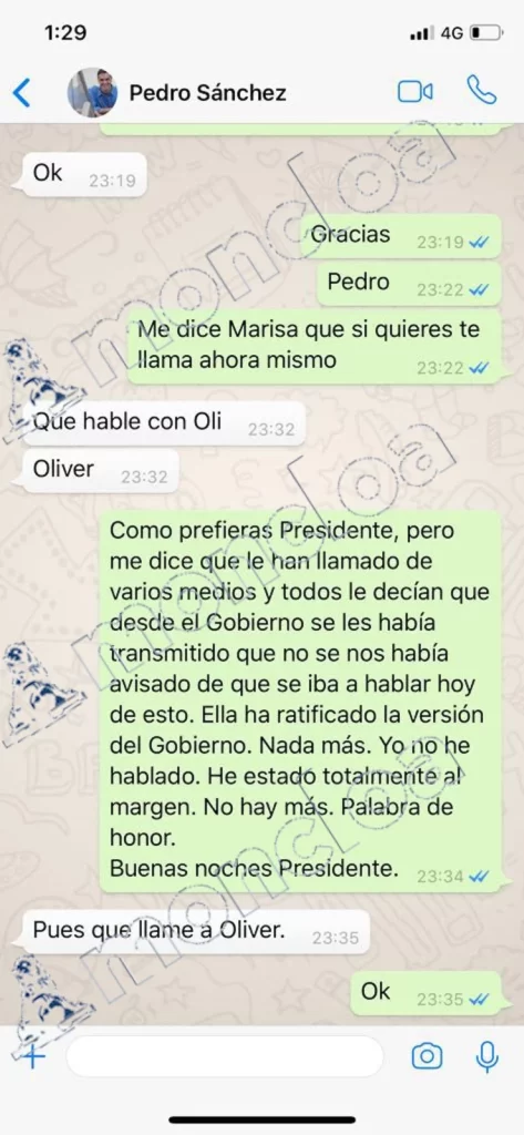 WhatsApp 4 Moncloa