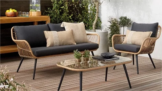 Semana de Internet: muebles y accesorios de El Corte Inglés para dejar el jardín mejor que nunca 5 Moncloa banco 2 Moncloa