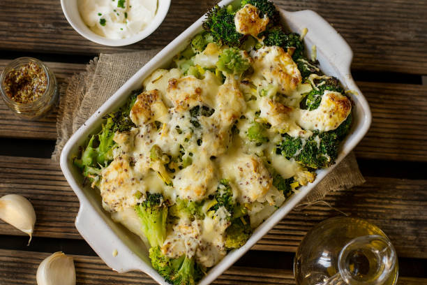 Paso a paso para hacer un gratinado con salsa mornay para tu brócoli que enamora paladares