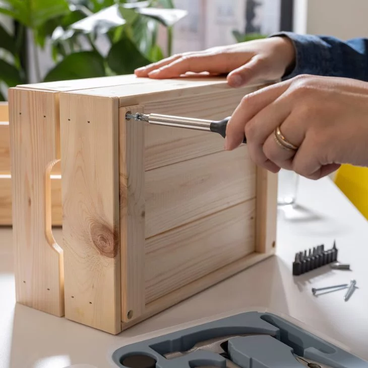 caja herramientas compartimentos