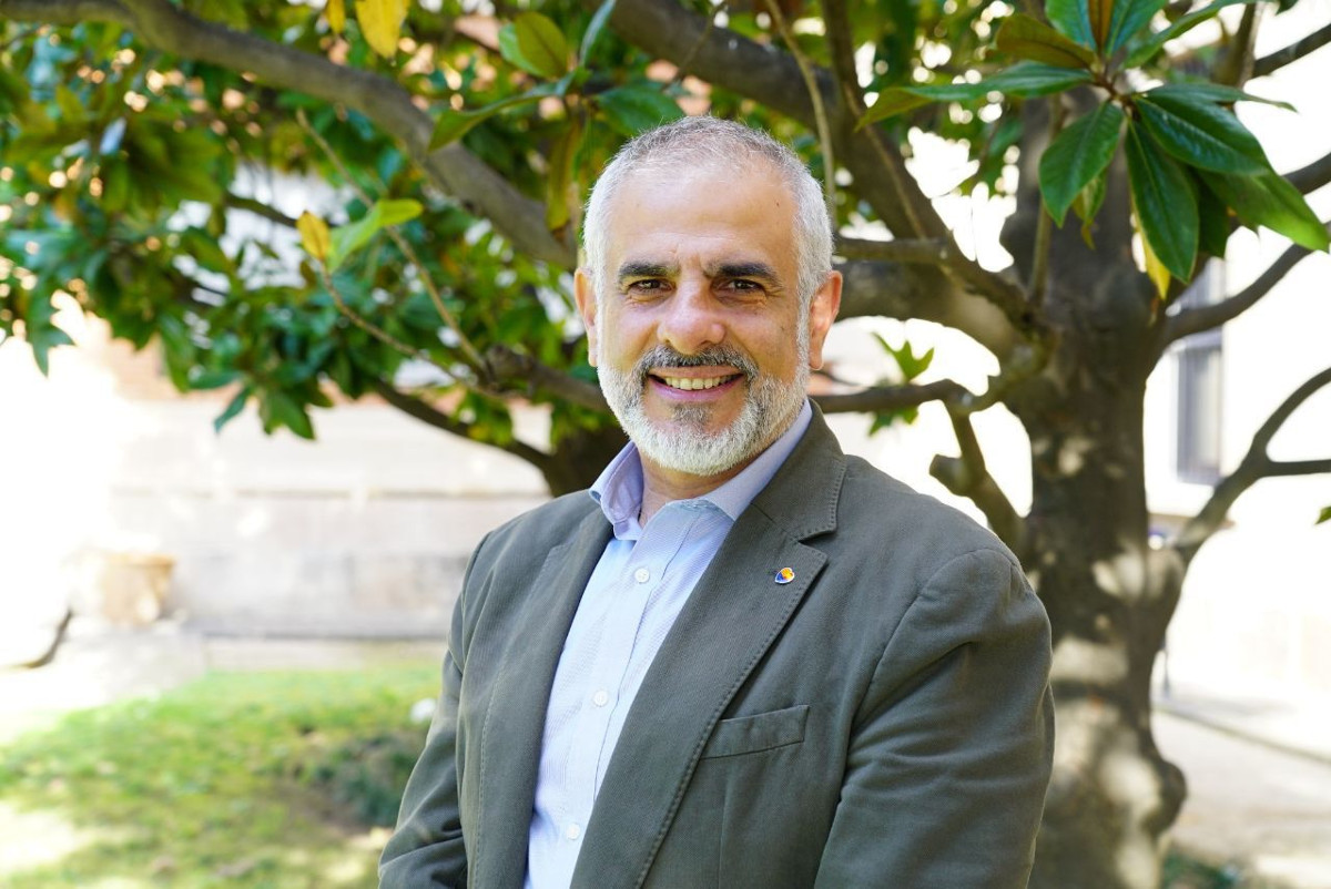 Carlos Carrizosa, presidente de Ciudadanos en Cataluña y candidato a la Generalitat el próximo 12-M