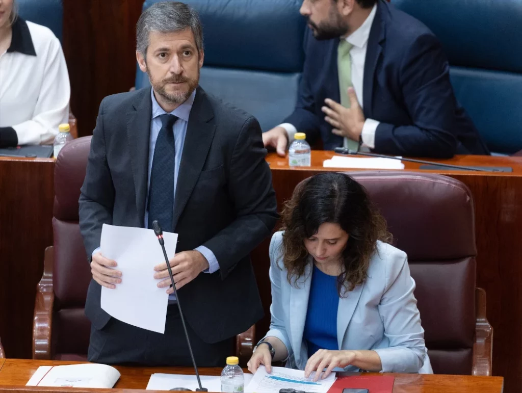 El consejero de Presidencia, Justicia y Administración, Miguel Ángel García, ha recalcado que la Comunidad de Madrid no declarará zonas tensionadas en los municipios de la región.