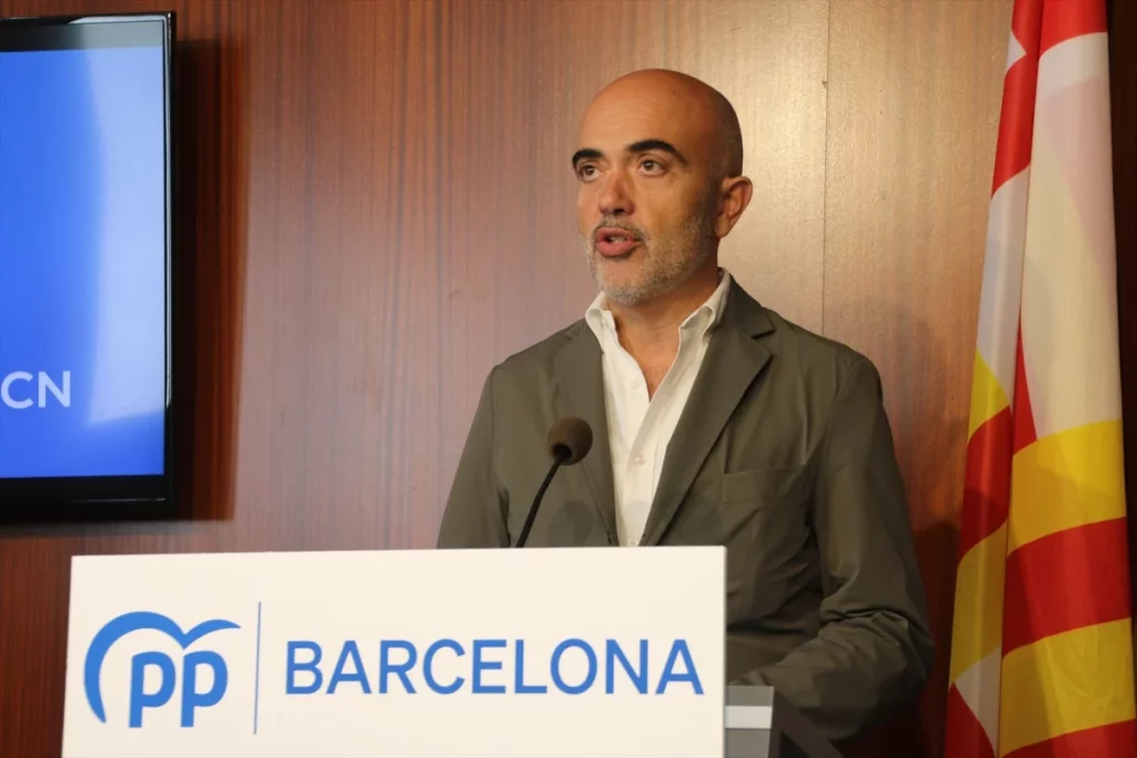 Dani Sirera ha indicado que el PP defenderá la presencia de la Policía Nacional en Cataluña. 