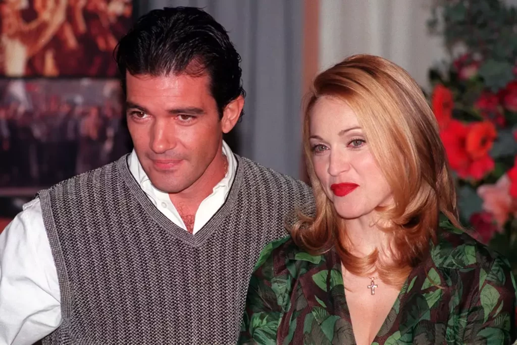 Madonna grabó cada momento que intentó conquistar a Antonio Banderas 