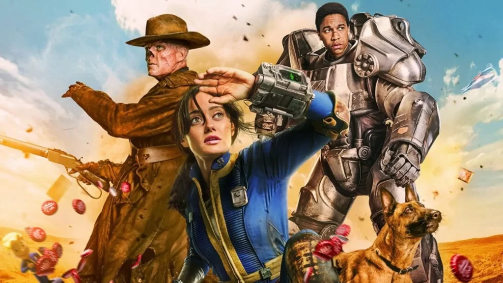 detalle del poster de fallout Moncloa