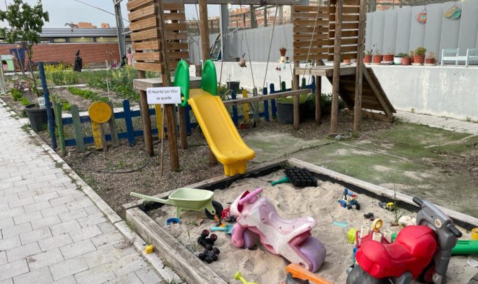 Más Madrid acusa al PP de tomar represalias por la tala con el huerto Las Vías.