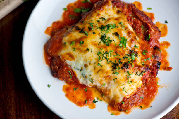 Pollo a la Parmesana en freidora de aire