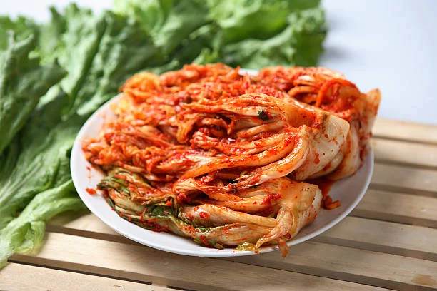 Investigaciones de los componentes del kimchi