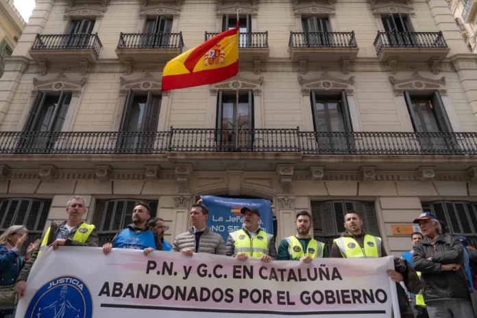 JUPOL se ha manifestado en defensa de la policía y via laietana.