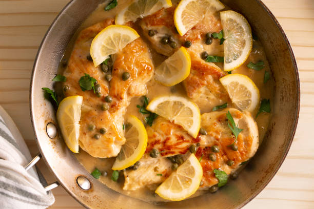 Pechugas de pollo al limón en versión gourmet que ahora puedes hacer en tu casa