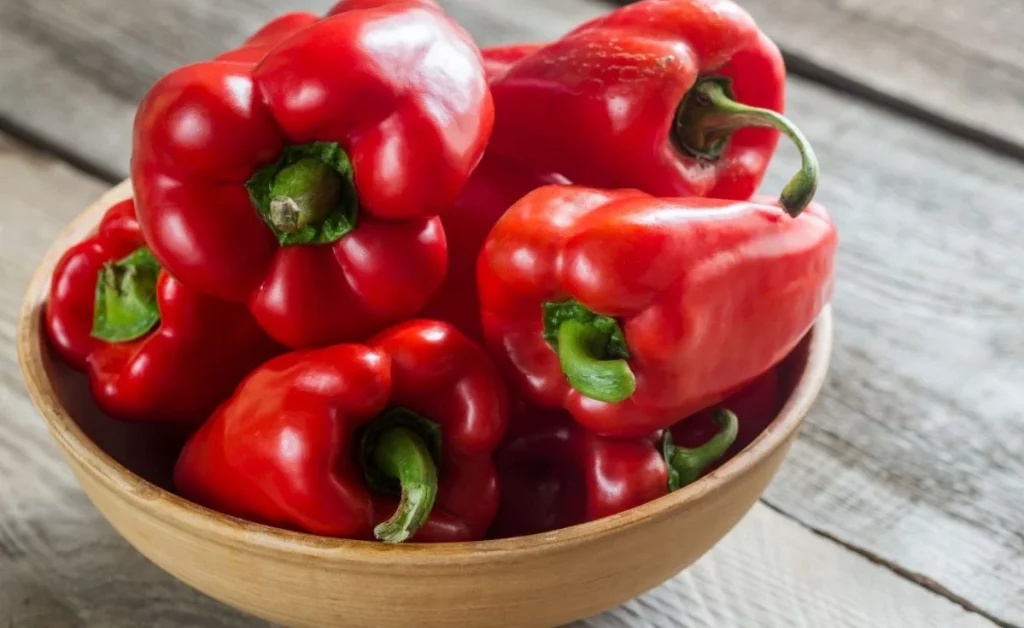 ¿Cómo comer pimientos rojos?