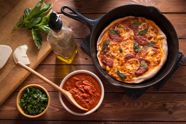 La receta de pizza en sartén que conquista TikTok que debes probar 