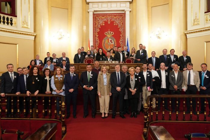 Más de 300 alcaldes y concejales del Partido Popular de toda España han acudido al Senado para mostrar su apoyo al municipalismo.
