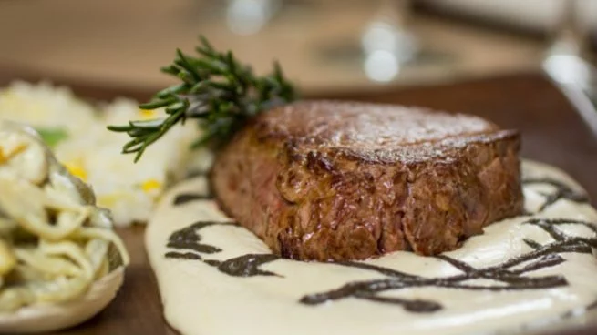 Solomillo con salsa Roquefort