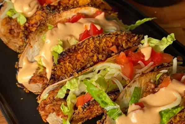Tacos mexicanos en tu freidora de aire ¡Y en 5 minutos!