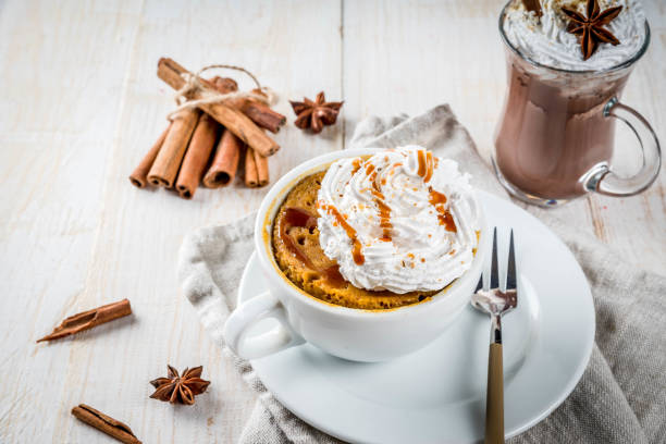 Torta de manzana en taza: Opción saludable sin azúcar