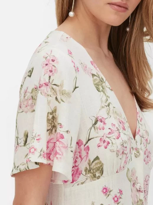 vestido botones