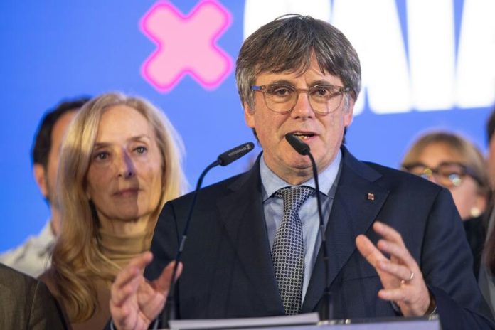 Carles Puigdemont, líder de Junts.