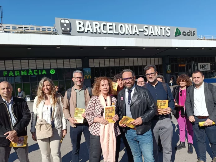 ERC denunció en campaña la deficitaria inversión en Rodalies