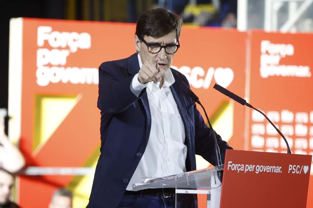 Illa, Albiach y el problema del catalán de cara al 12M. | Foto: Europa Press