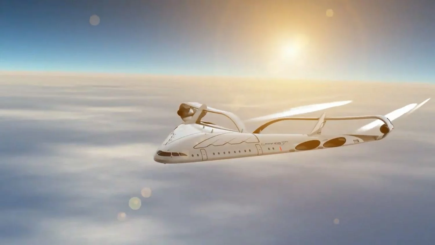 Así es el avión supersónico que podrá volar sin alas y 1800 kilómetros por hora