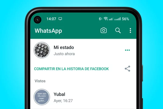 Truco viral para poner fotos en las historias de WhatsApp con música y letras