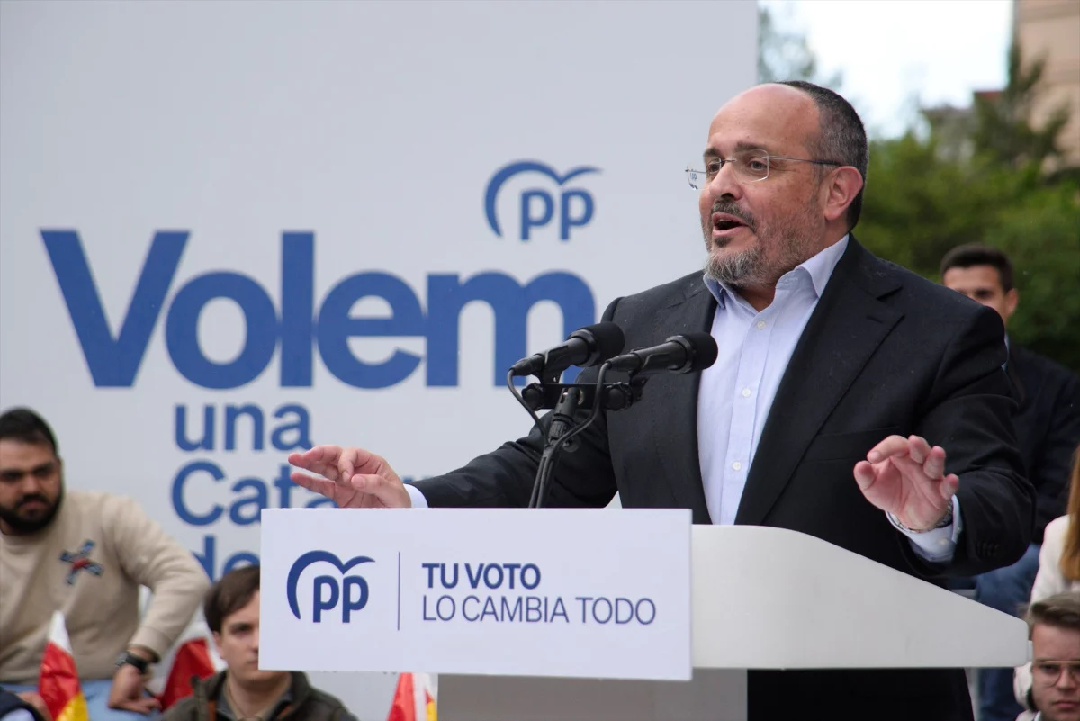 Alejandro Fernández, candidato del PP a las elecciones catalanas