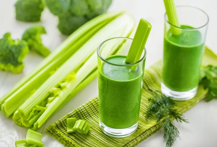 La forma correcta de tomar jugo de apio para perder peso en poco tiempo