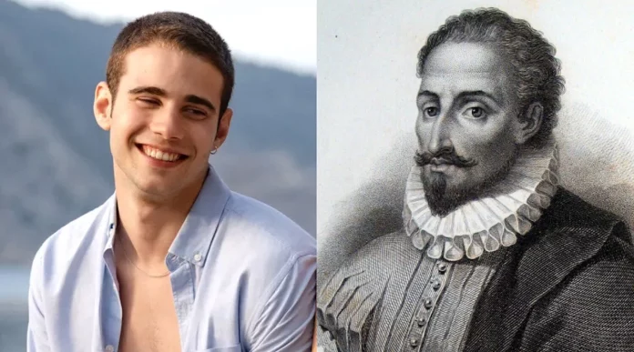 La foto de Julio Peña como Cervantes que sorprendió a todos